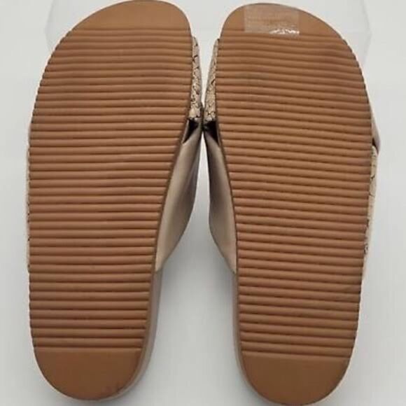 Susina Vista Snakeskin Slide Sandals Size 8 NWT - Picture 5 of 7